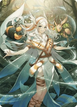 Greater Auramancy Anime Art Card [Wilds of Eldraine Art Series] | Gam3 Escape