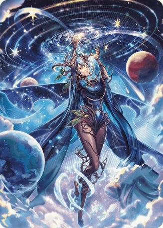 Omniscience Anime Art Card [Wilds of Eldraine Art Series] | Gam3 Escape