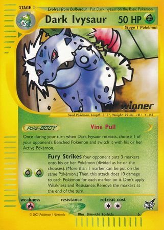 Dark Ivysaur (6) (Winner) [Best of Promos] | Gam3 Escape