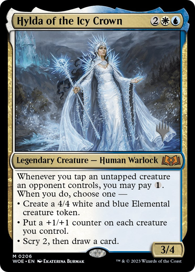 Hylda of the Icy Crown (Promo Pack) [Wilds of Eldraine Promos] | Gam3 Escape