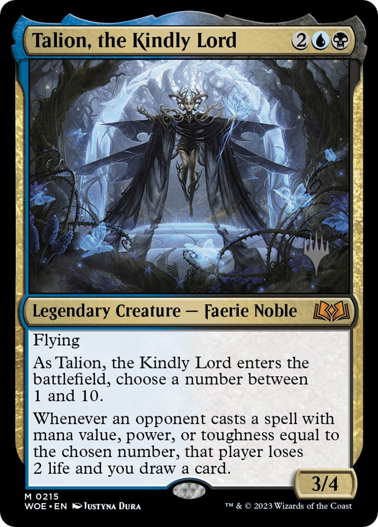 Talion, the Kindly Lord (Promo Pack) [Wilds of Eldraine Promos] | Gam3 Escape