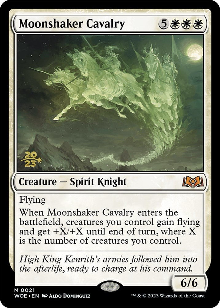 Moonshaker Cavalry [Wilds of Eldraine Prerelease Promos] | Gam3 Escape