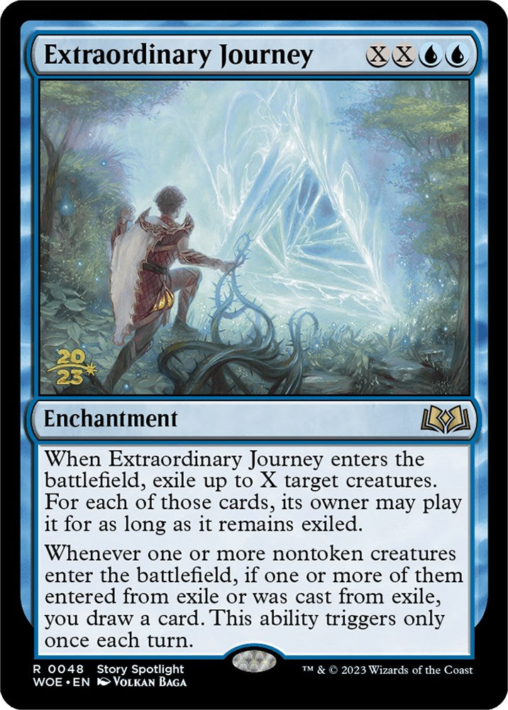 Extraordinary Journey [Wilds of Eldraine Prerelease Promos] | Gam3 Escape