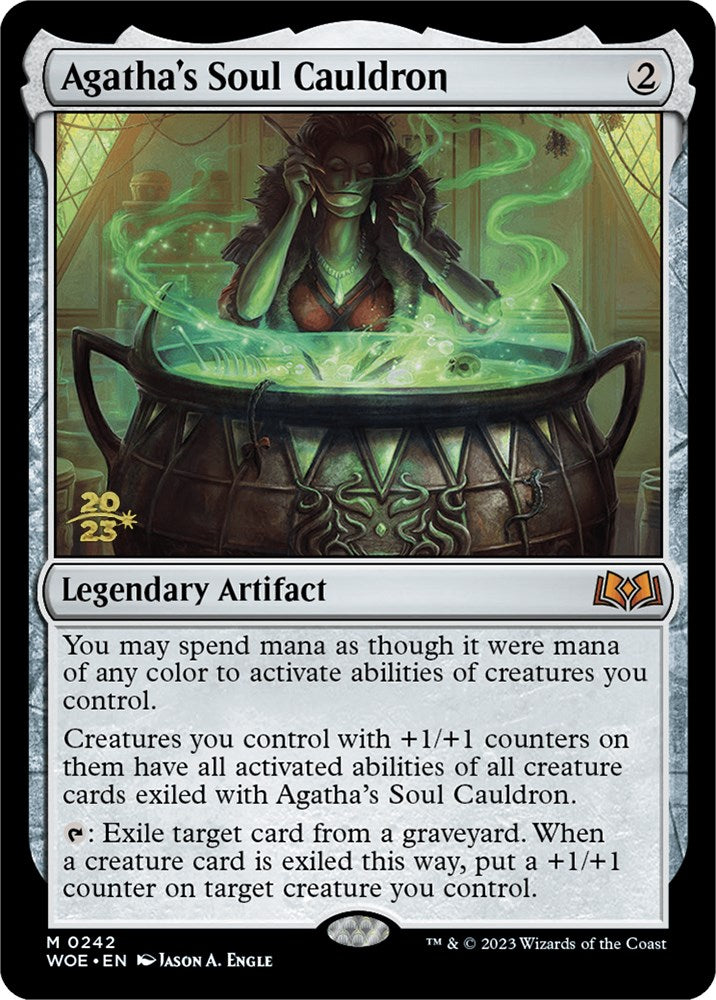 Agatha's Soul Cauldron [Wilds of Eldraine Prerelease Promos] | Gam3 Escape