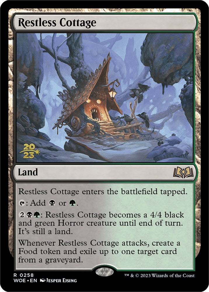 Restless Cottage [Wilds of Eldraine Prerelease Promos] | Gam3 Escape