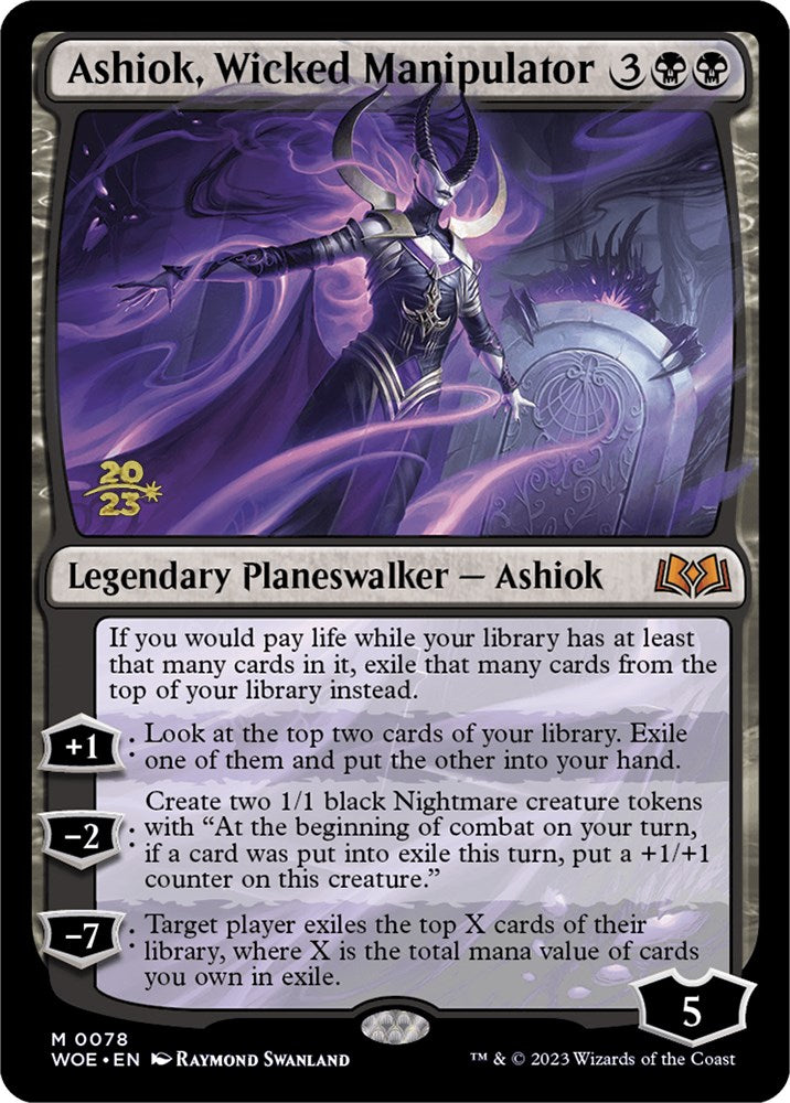 Ashiok, Wicked Manipulator [Wilds of Eldraine Prerelease Promos] | Gam3 Escape