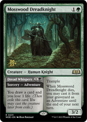 Mosswood Dreadknight // Dread Whispers [Wilds of Eldraine Prerelease Promos] | Gam3 Escape