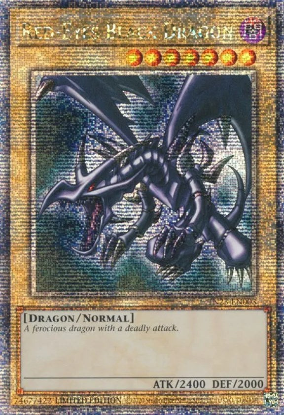 Red-Eyes Black Dragon [TN23-EN003] Quarter Century Secret Rare | Gam3 Escape