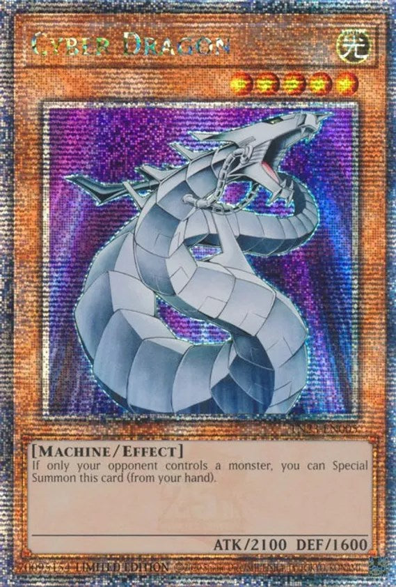 Cyber Dragon [TN23-EN005] Quarter Century Secret Rare | Gam3 Escape