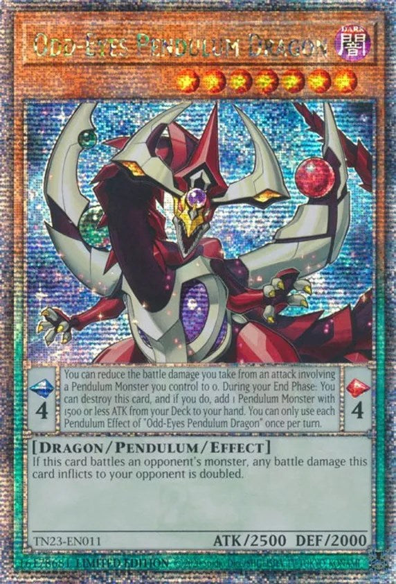 Odd-Eyes Pendulum Dragon [TN23-EN011] Quarter Century Secret Rare | Gam3 Escape