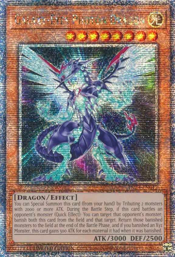 Galaxy-Eyes Photon Dragon [TN23-EN012] Quarter Century Secret Rare | Gam3 Escape