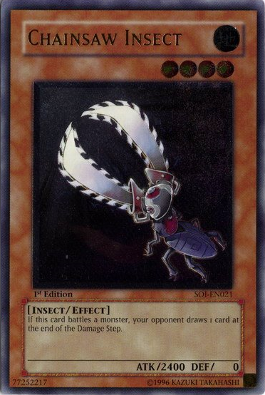 Chainsaw Insect (UTR) [SOI-EN021] Ultimate Rare | Gam3 Escape