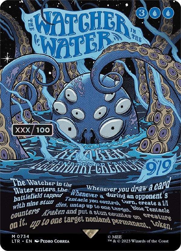 The Watcher in the Water (Borderless Poster) (Serialized) [The Lord of the Rings: Tales of Middle-Earth] | Gam3 Escape