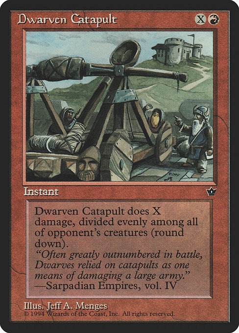 Dwarven Catapult [Fallen Empires] | Gam3 Escape