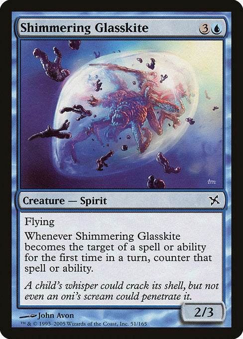 Shimmering Glasskite [Betrayers of Kamigawa] | Gam3 Escape