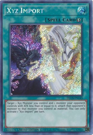 Xyz Import [DLCS-EN145] Secret Rare | Gam3 Escape