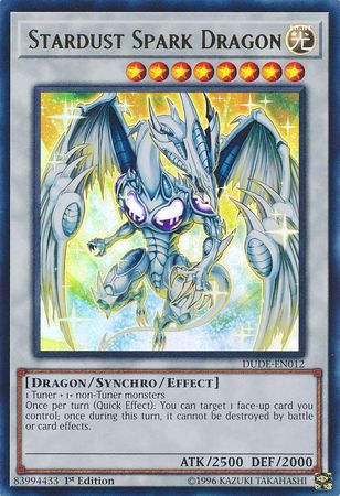 Stardust Spark Dragon [DUDE-EN012] Ultra Rare | Gam3 Escape