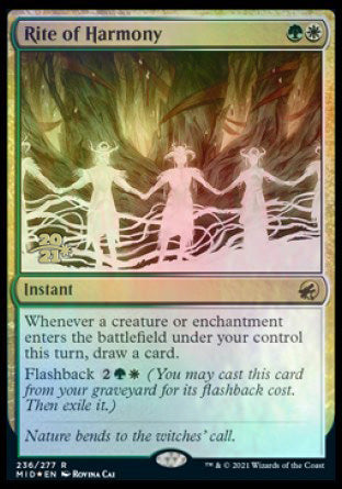 Rite of Harmony [Innistrad: Midnight Hunt Prerelease Promos] | Gam3 Escape
