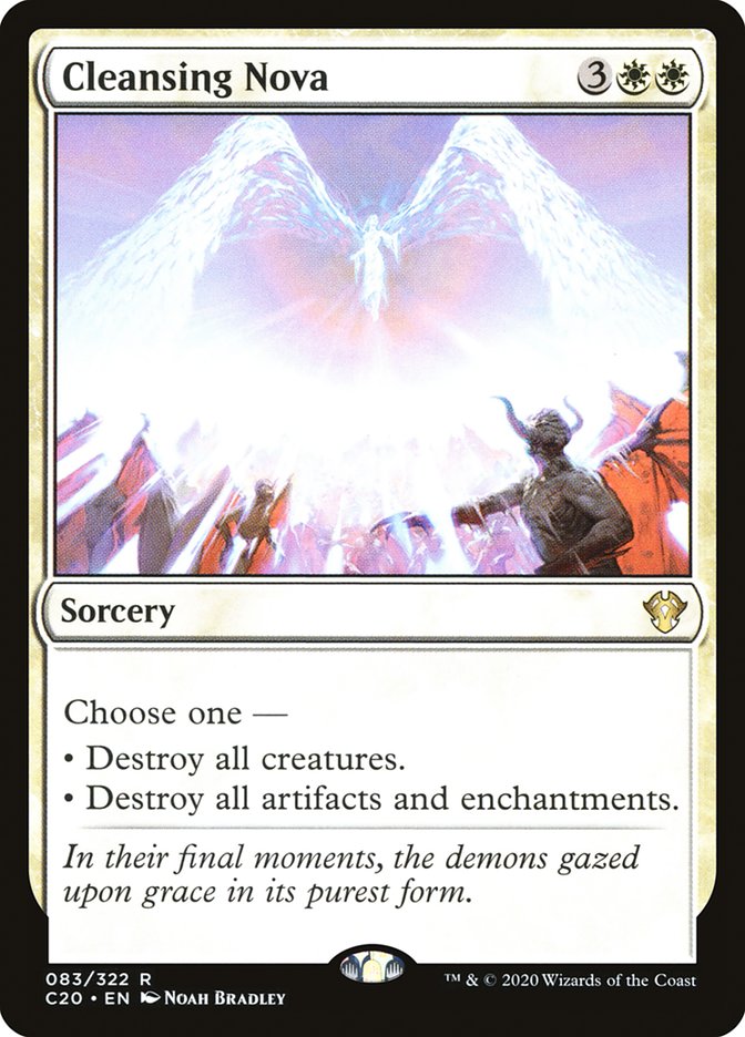 Cleansing Nova [Commander 2020] | Gam3 Escape