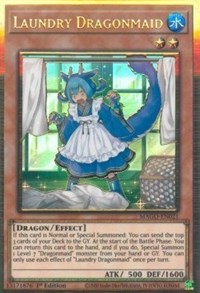 Laundry Dragonmaid [MAGO-EN021] Gold Rare | Gam3 Escape