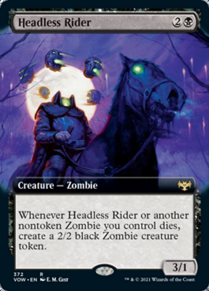 Headless Rider (Extended) [Innistrad: Crimson Vow] | Gam3 Escape