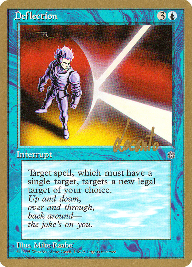 Deflection (Michael Loconto) [Pro Tour Collector Set] | Gam3 Escape