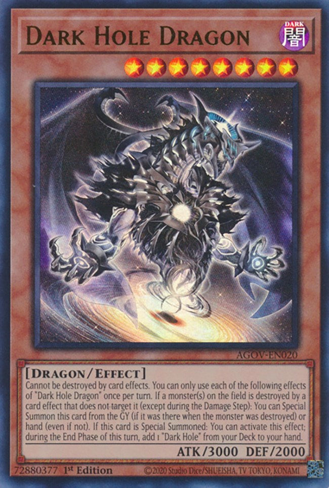 Dark Hole Dragon [AGOV-EN020] Ultra Rare | Gam3 Escape