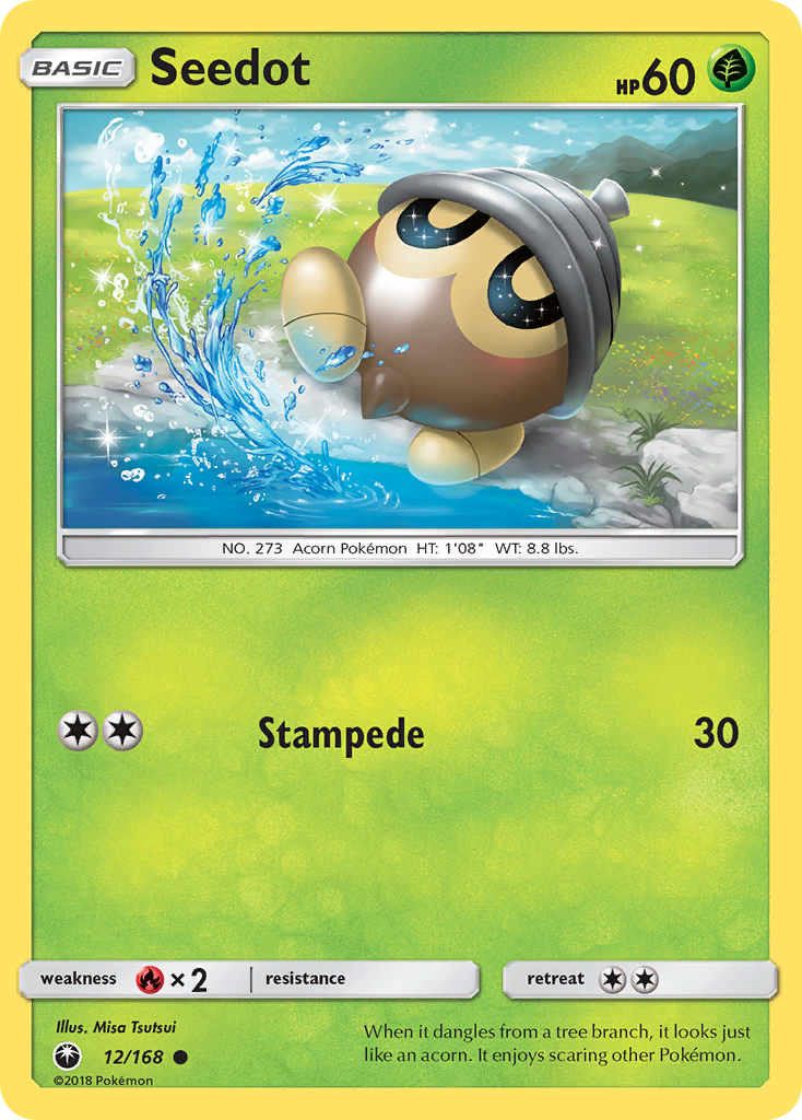 Seedot (12/168) [Sun & Moon: Celestial Storm] | Gam3 Escape