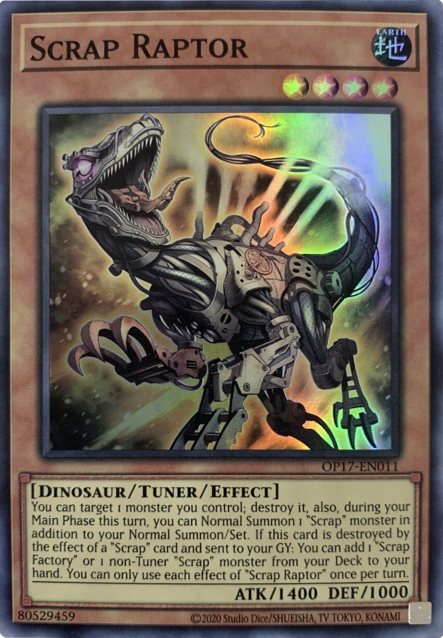 Scrap Raptor [OP17-EN011] Super Rare | Gam3 Escape