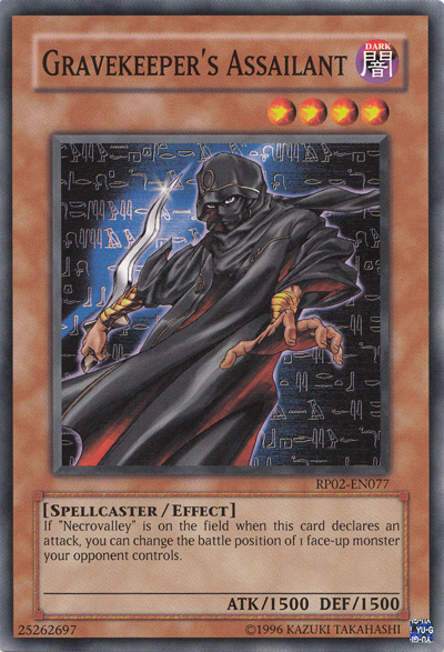 Gravekeeper's Assailant [RP02-EN077] Common | Gam3 Escape