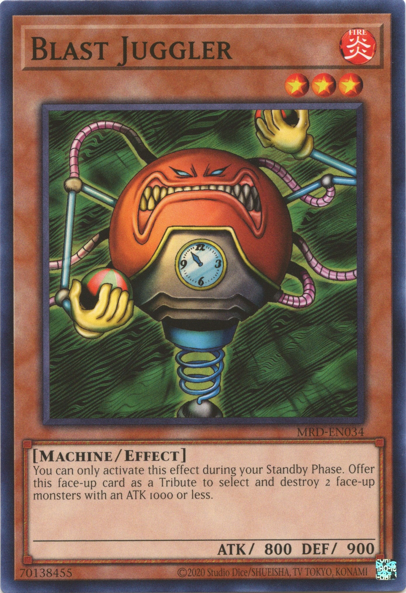 Blast Juggler (25th Anniversary) [MRD-EN034] Common | Gam3 Escape