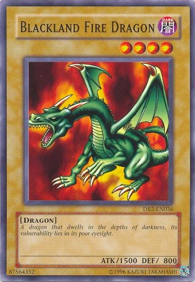 Blackland Fire Dragon [DB2-EN036] Common | Gam3 Escape