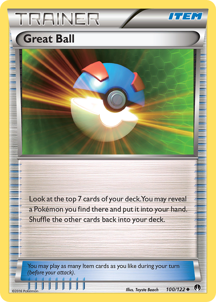 Great Ball (100/122) [XY: BREAKpoint] | Gam3 Escape