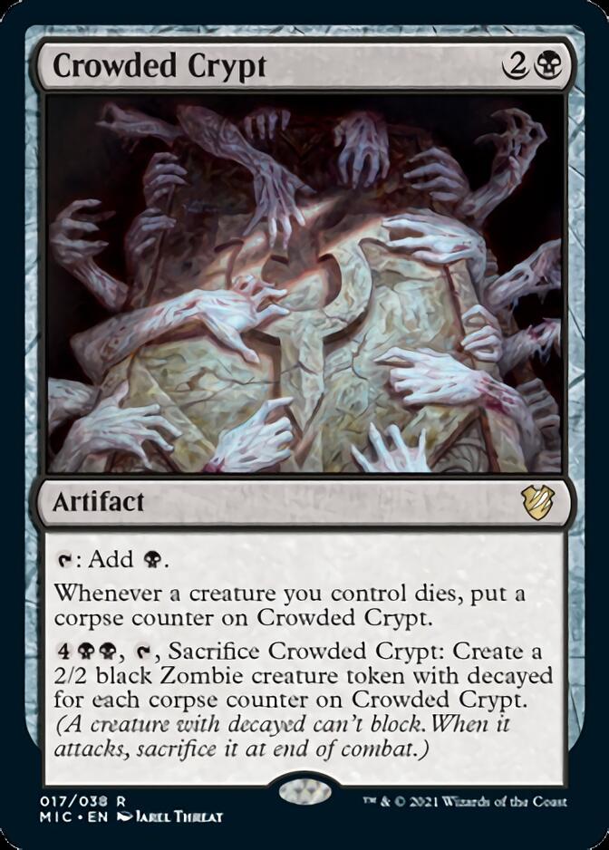Crowded Crypt [Innistrad: Midnight Hunt Commander] | Gam3 Escape