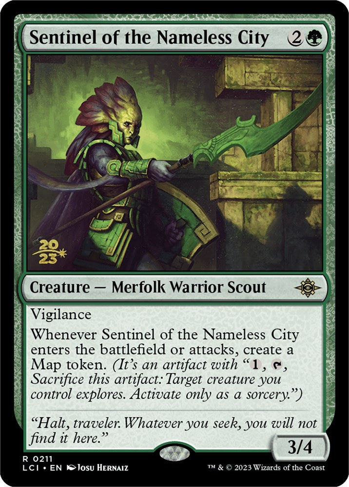 Sentinel of the Nameless City [The Lost Caverns of Ixalan Prerelease Cards] | Gam3 Escape