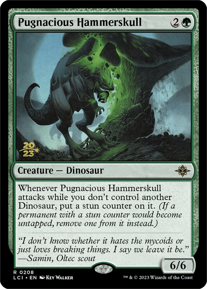Pugnacious Hammerskull [The Lost Caverns of Ixalan Prerelease Cards] | Gam3 Escape