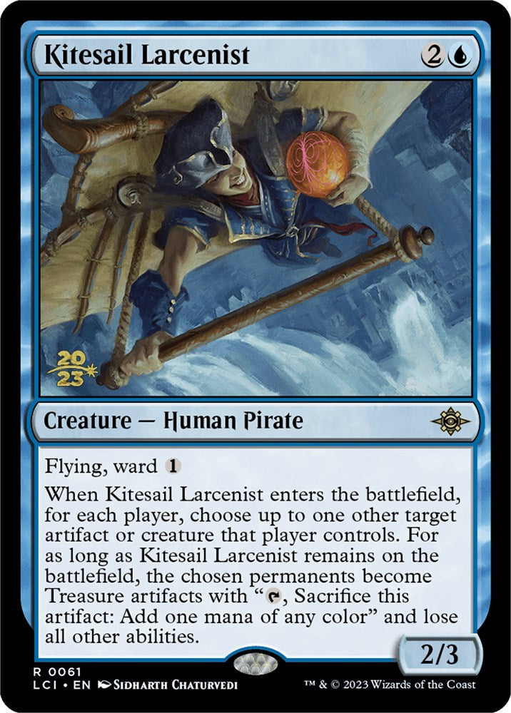 Kitesail Larcenist [The Lost Caverns of Ixalan Prerelease Cards] | Gam3 Escape
