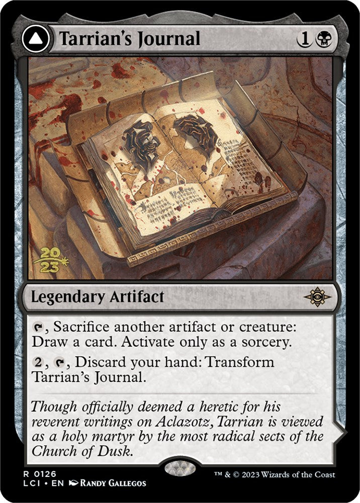 Tarrian's Journal // The Tomb of Aclazotz [The Lost Caverns of Ixalan Prerelease Cards] | Gam3 Escape