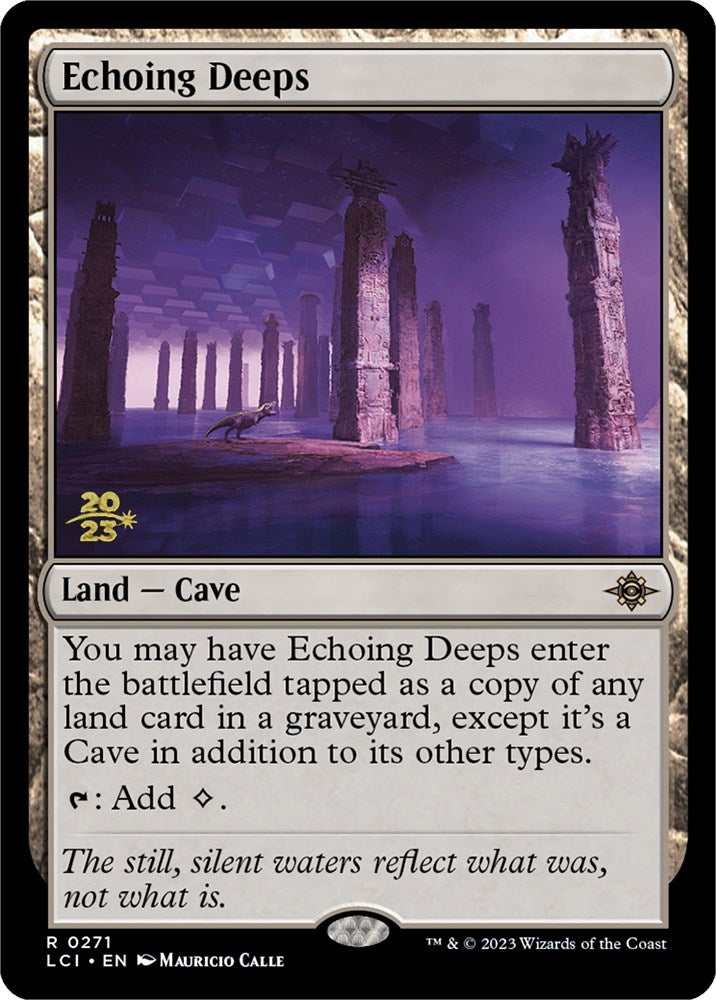 Echoing Deeps [The Lost Caverns of Ixalan Prerelease Cards] | Gam3 Escape