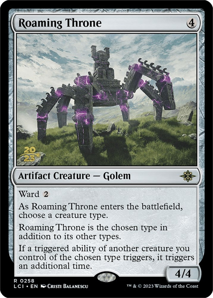 Roaming Throne [The Lost Caverns of Ixalan Prerelease Cards] | Gam3 Escape