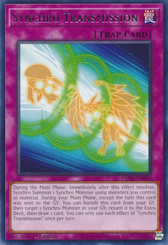 Synchro Transmission [VASM-EN029] Rare | Gam3 Escape