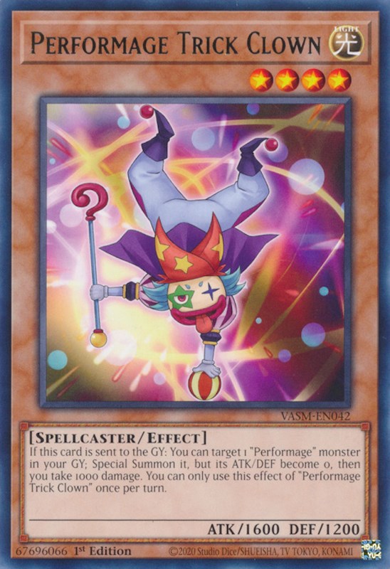 Performage Trick Clown [VASM-EN042] Rare | Gam3 Escape