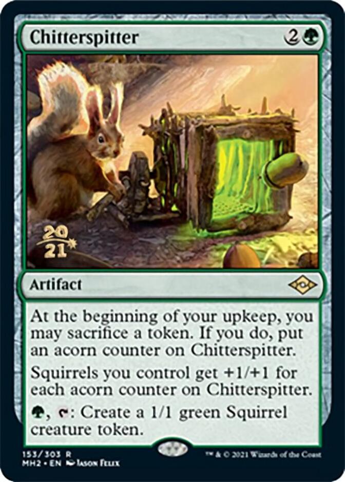 Chitterspitter [Modern Horizons 2 Prerelease Promos] | Gam3 Escape