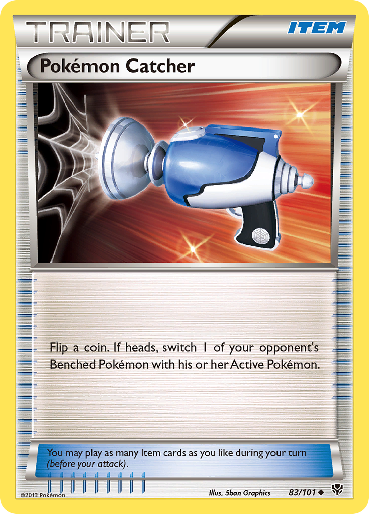 Pokemon Catcher (83/101) [Black & White: Plasma Blast] | Gam3 Escape