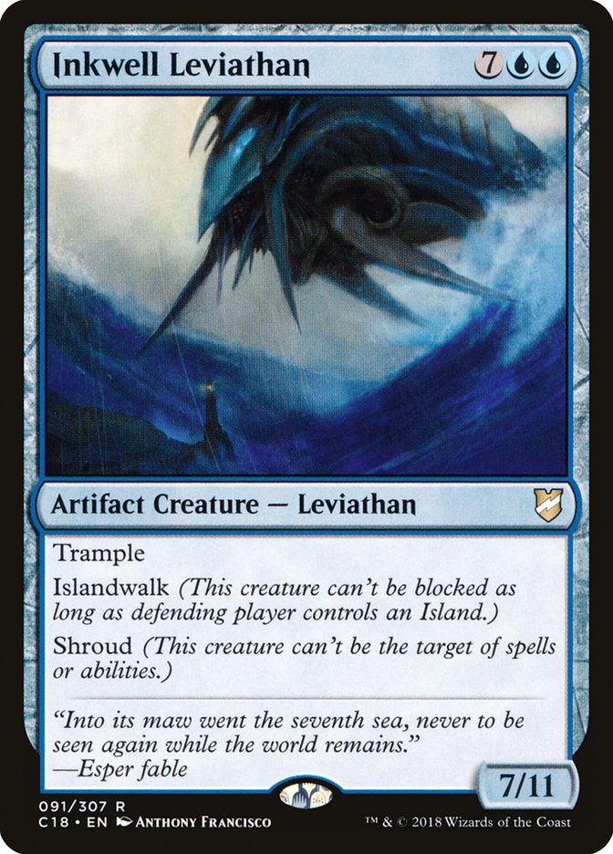 Inkwell Leviathan [Commander 2018] | Gam3 Escape