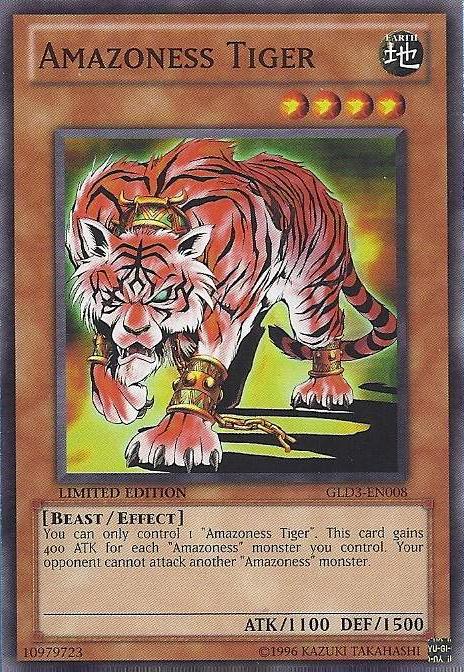 Amazoness Tiger [GLD3-EN008] Common | Gam3 Escape