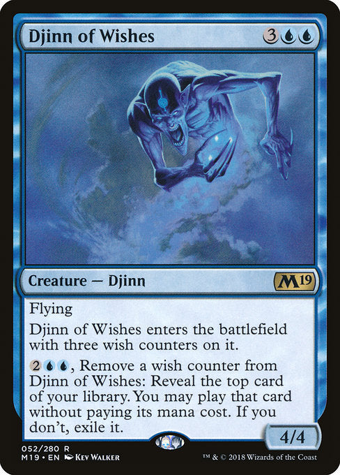 Djinn of Wishes [Core Set 2019] | Gam3 Escape