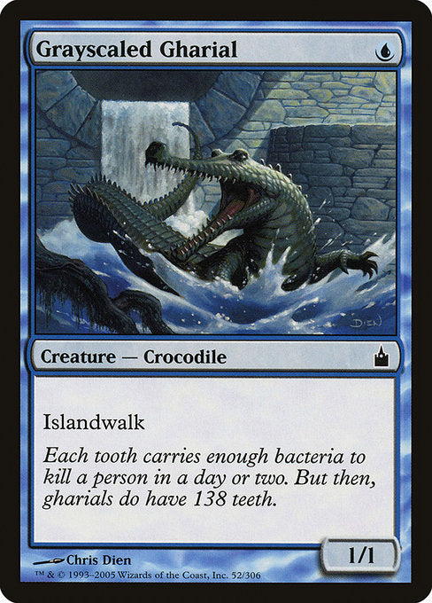 Grayscaled Gharial [Ravnica: City of Guilds] | Gam3 Escape