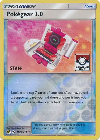 Pokegear 3.0 (182a/214)(League Promo Staff) [Sun & Moon: Unbroken Bonds] | Gam3 Escape