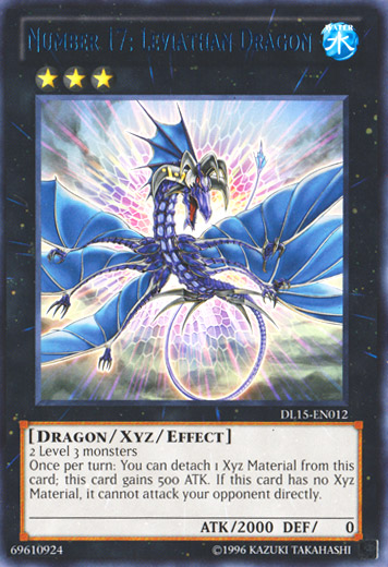 Number 17: Leviathan Dragon (Blue) [DL15-EN012] Rare | Gam3 Escape